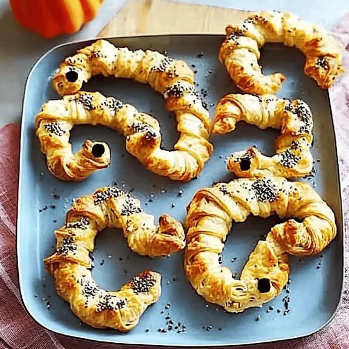 Charming Pastry Snakes: A Fun Halloween Treat for Everyone