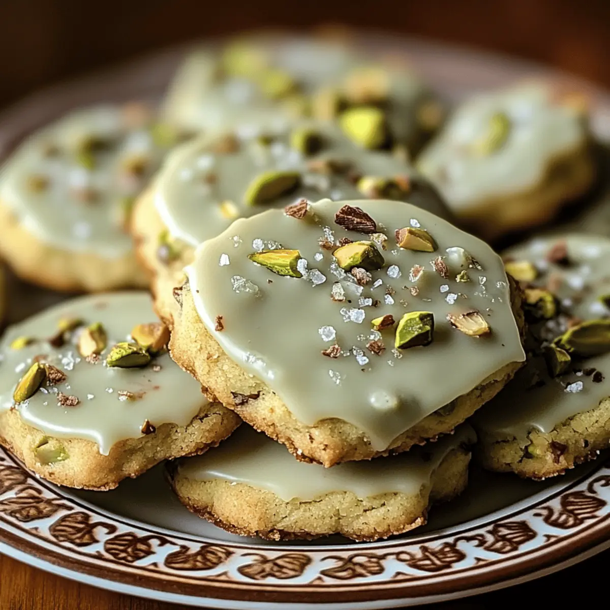 Pistachio Shortbread Cookies: Buttery Bites of Bliss