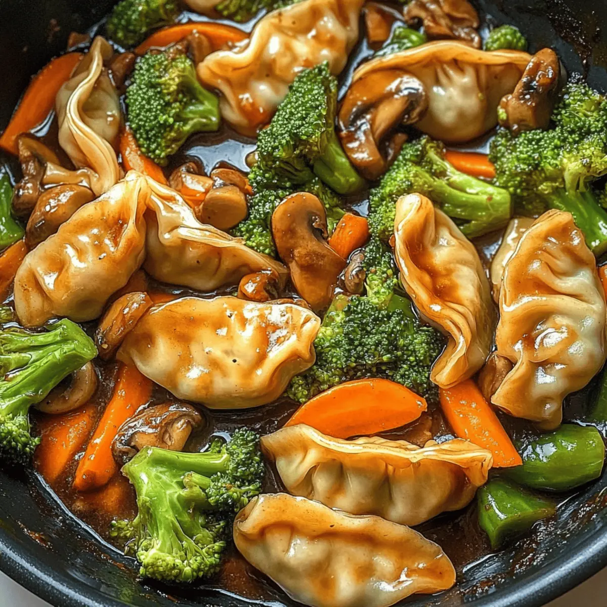 Potsticker Stir Fry: A Quick, Colorful Meal to Savor