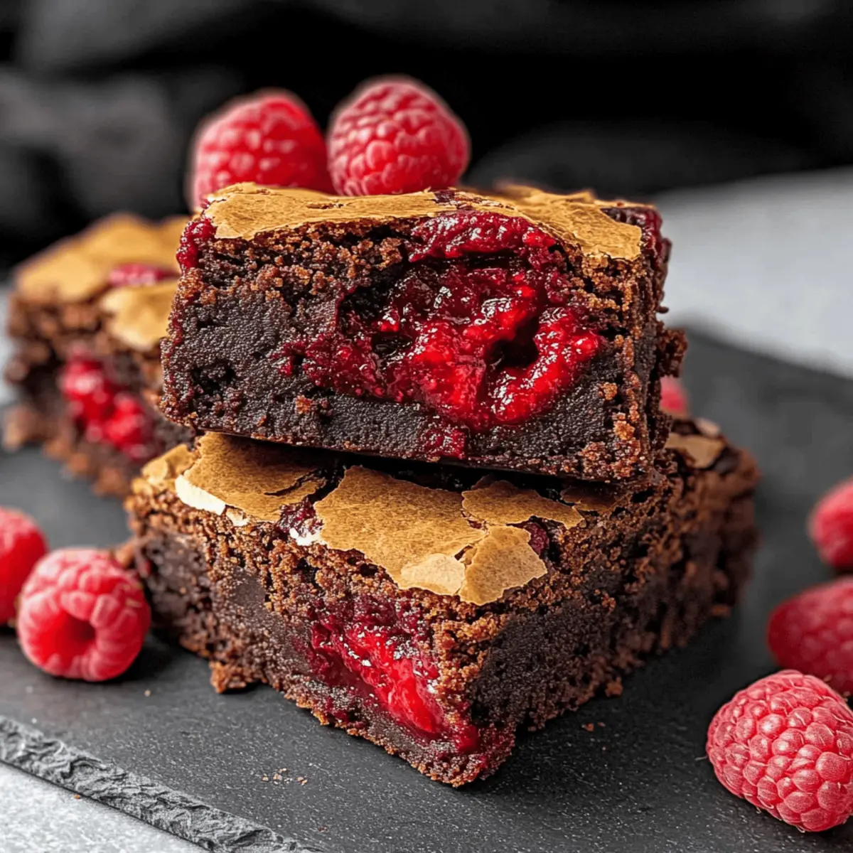 Decadent Raspberry Brownies for an Irresistible Treat