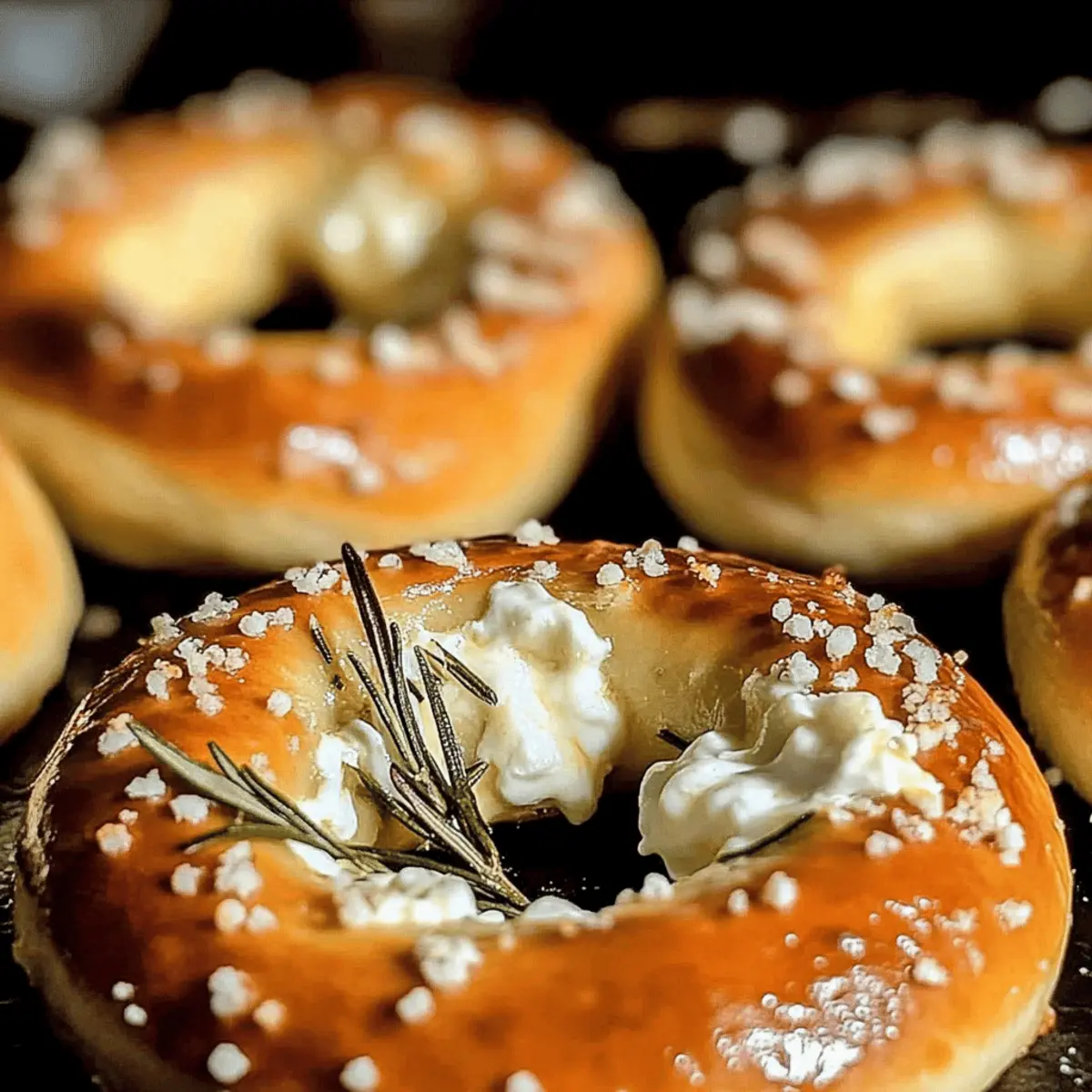 Delicious Rosemary Parmesan Pretzels with Cheesy Delight