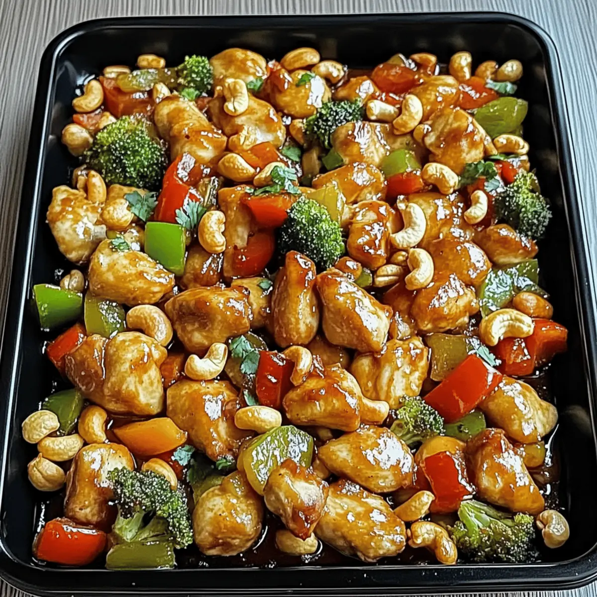 Savor This Easy Sheet Pan Cashew Chicken Tonight!