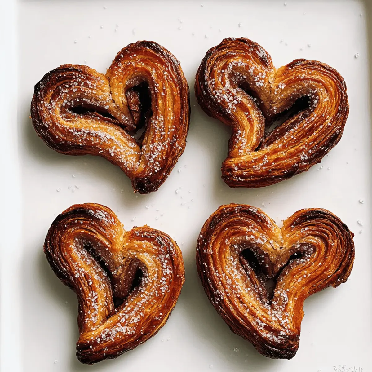 Spiced Palmiers: Irresistibly Crunchy Holiday Treats