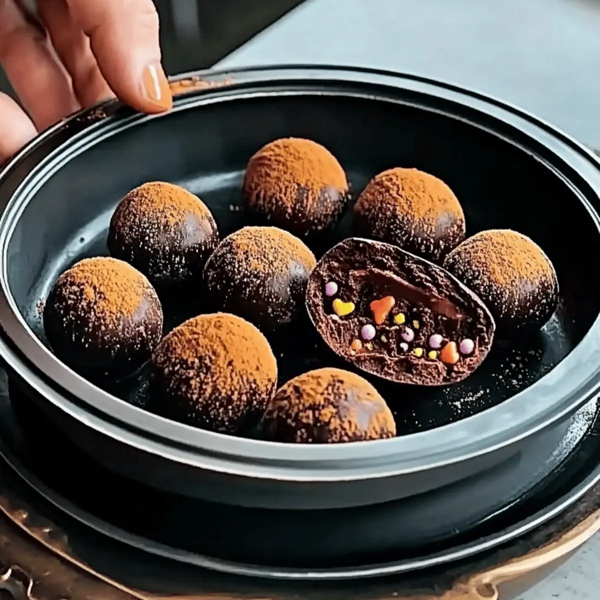 Delightful Spooky Surprise Truffles That Wow Your Guests