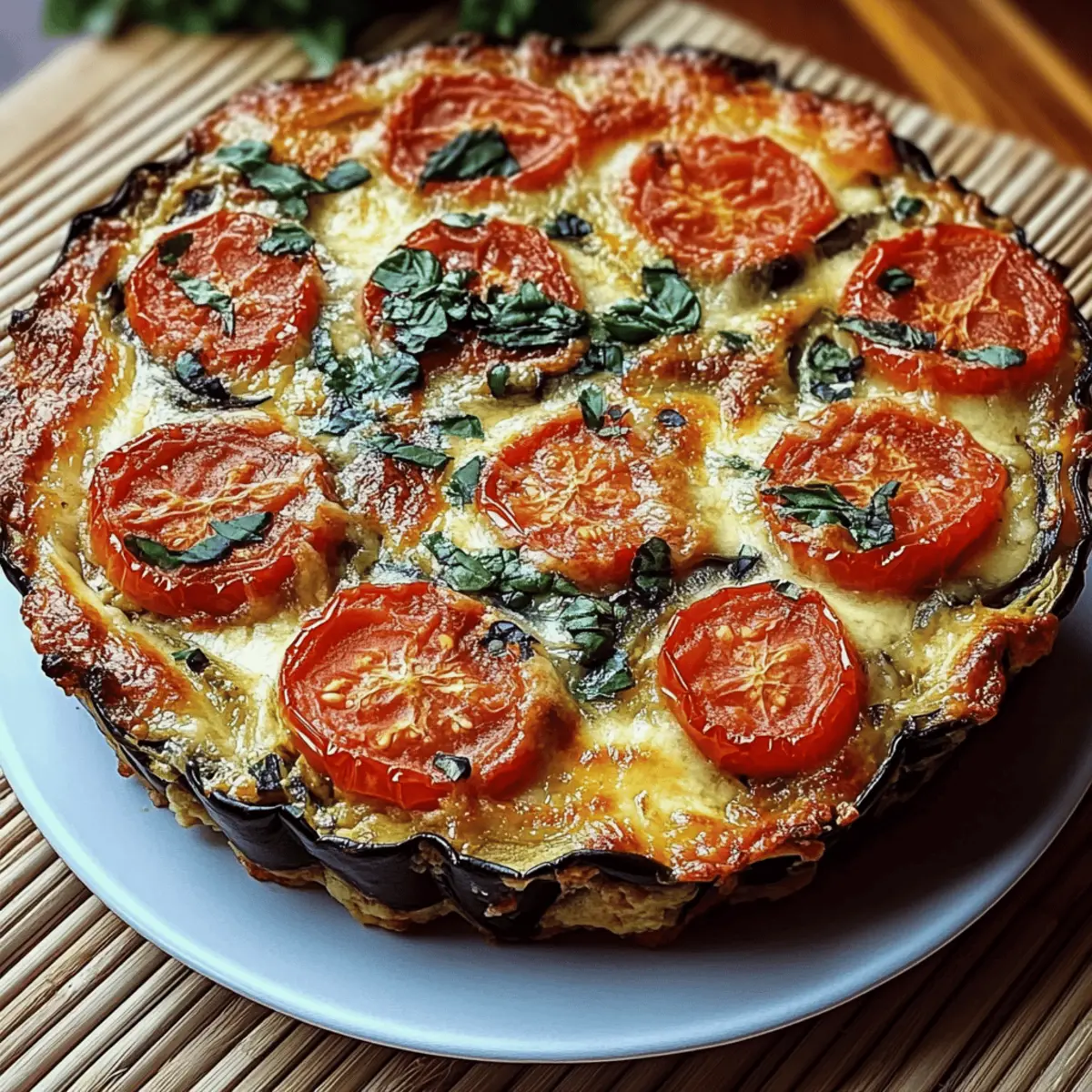 Summer Tomato and Eggplant Pie that Radiates Deliciousness