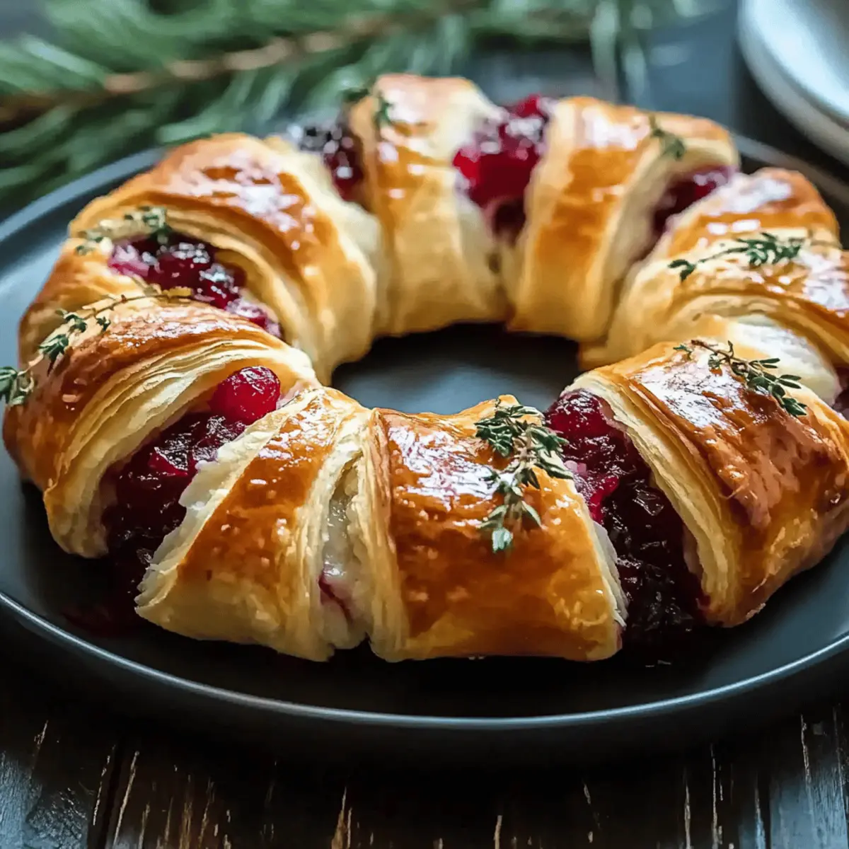 Delicious Turkey Cranberry Crescent Ring for Quick Festive Fun