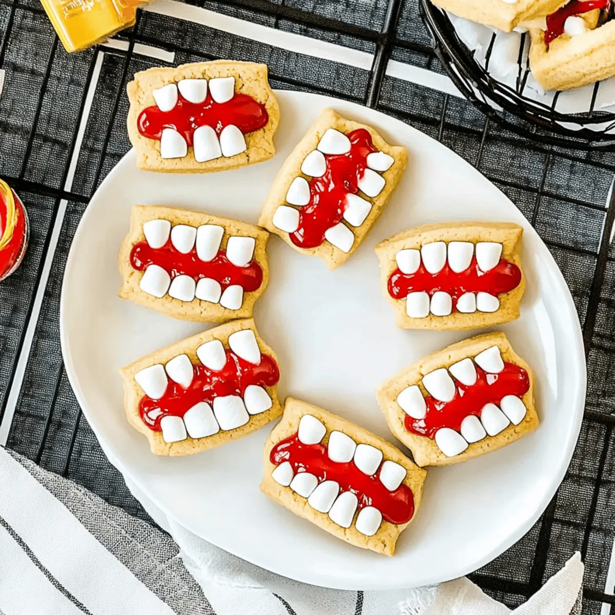 Vampire Cookies: Spooky Sweet Bites for Halloween Fun