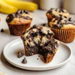 Marbled Banana Muffins