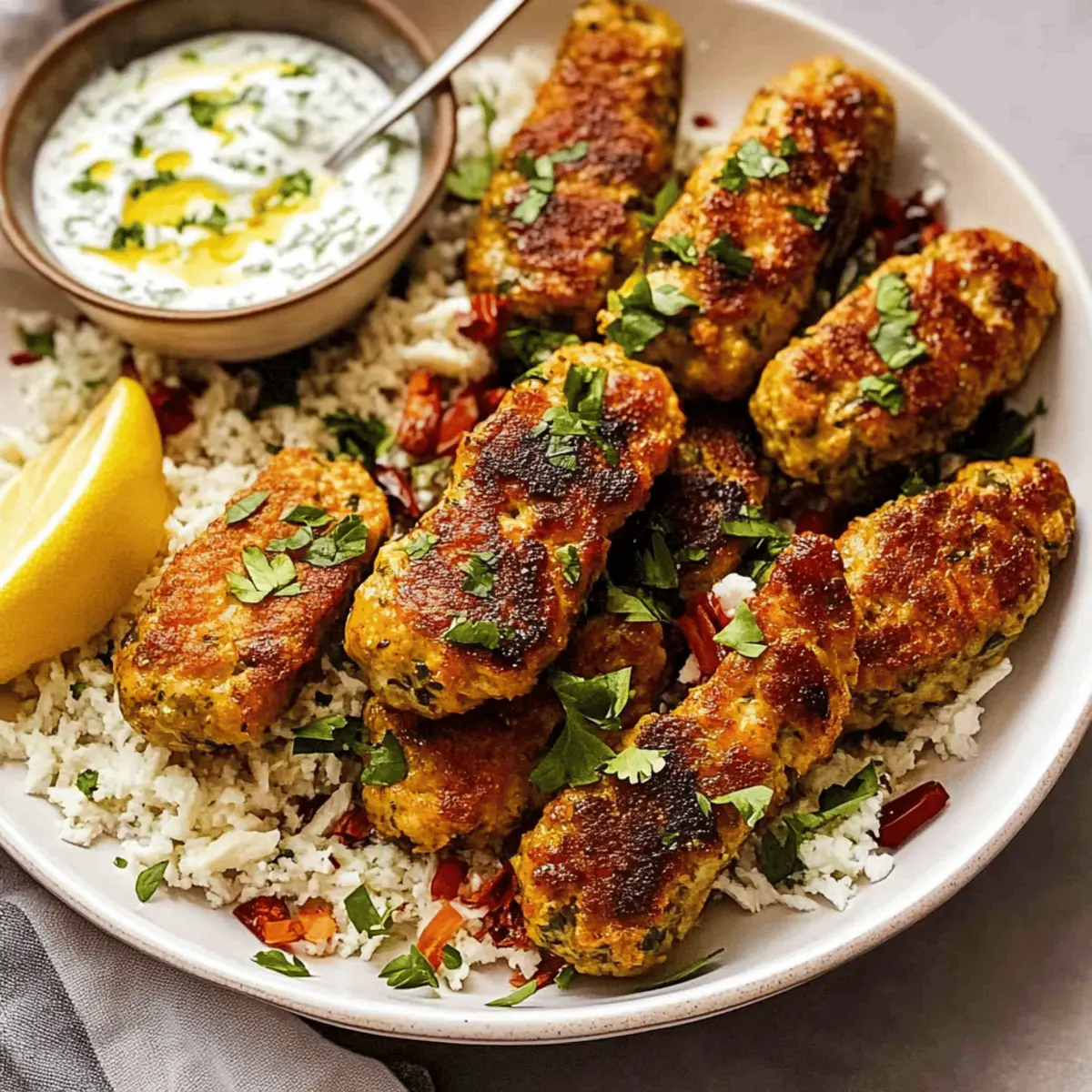 Irresistibly Tender Fish Koftas with Mint Yogurt Delight