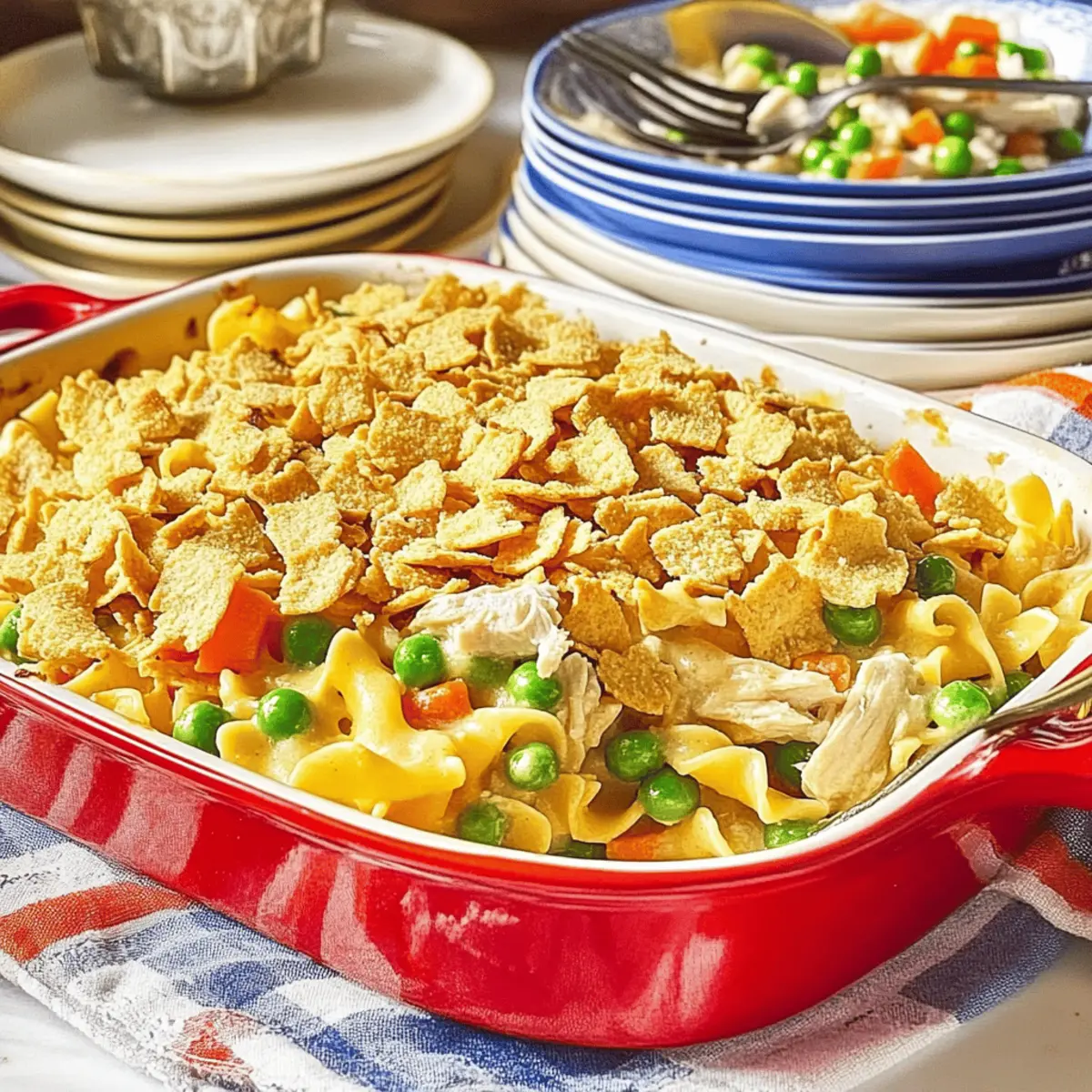 Creamy Chicken Noodle Casserole for Cozy Nights In