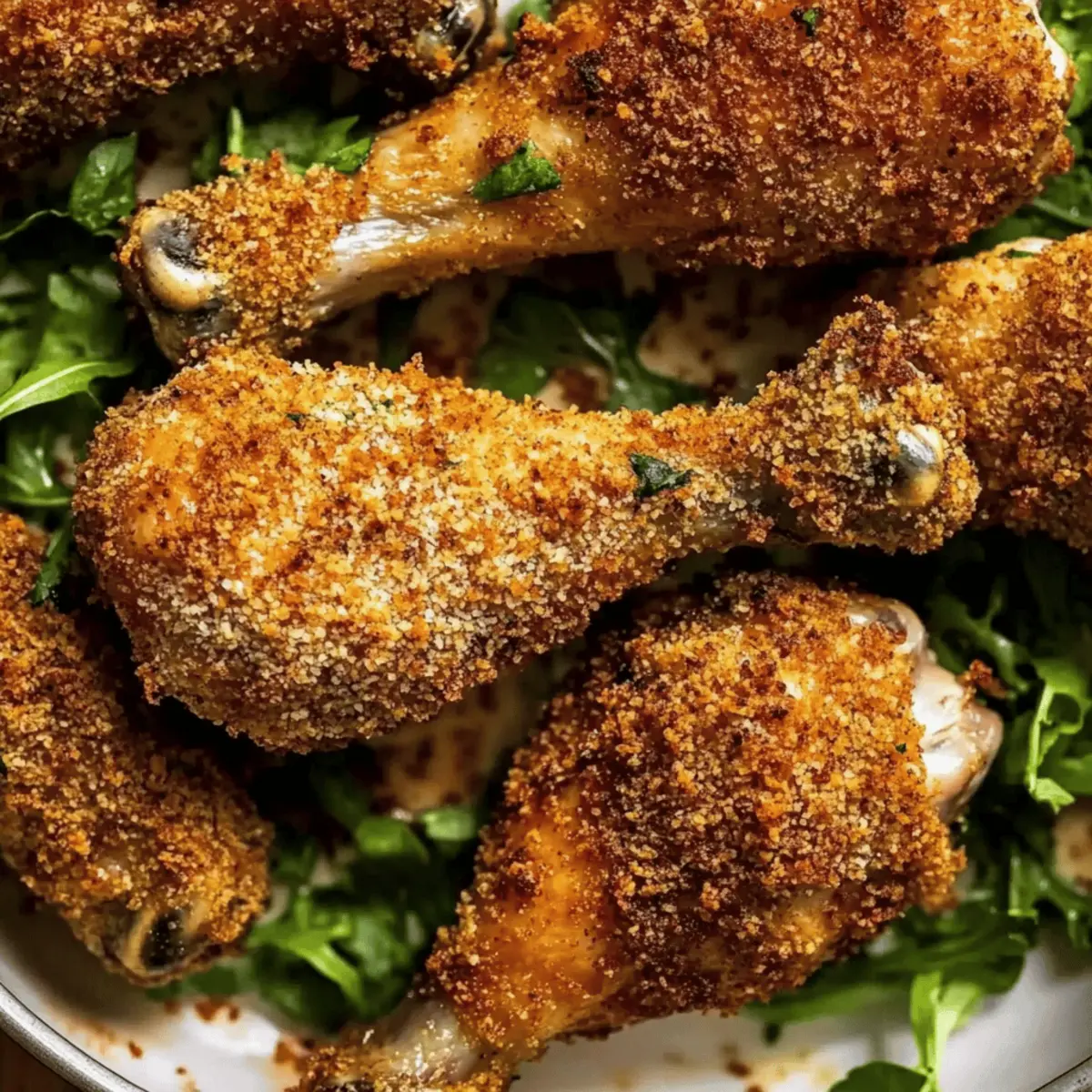 Crunchy Crumbed Chicken Drumsticks for Finger-Lickin' Goodness