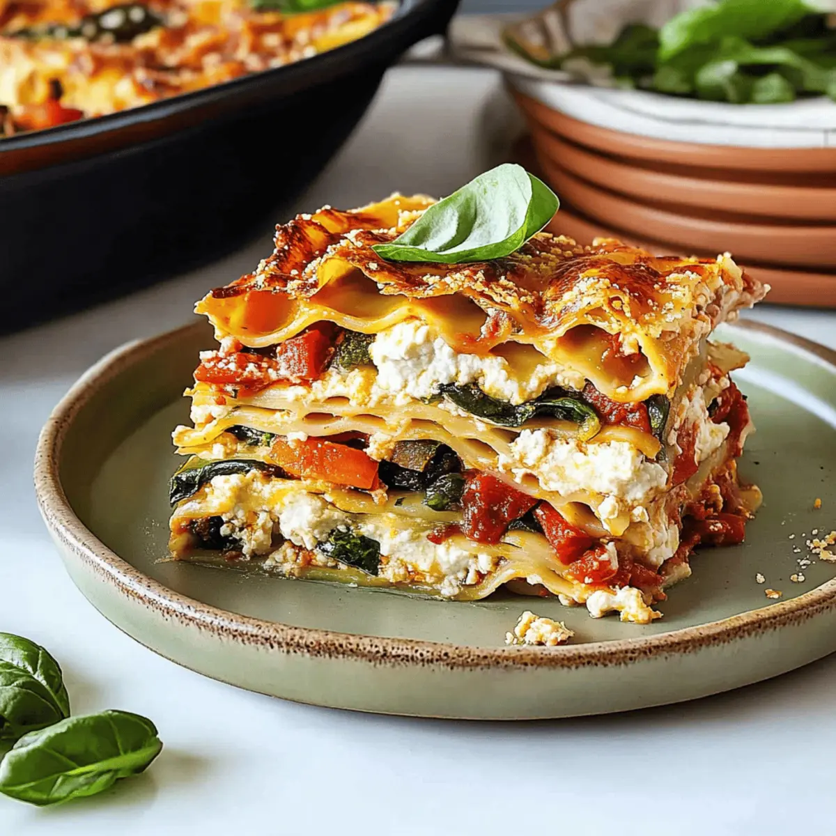 Delicious Vegetarian Lasagna with Roasted Veggies Made Easy