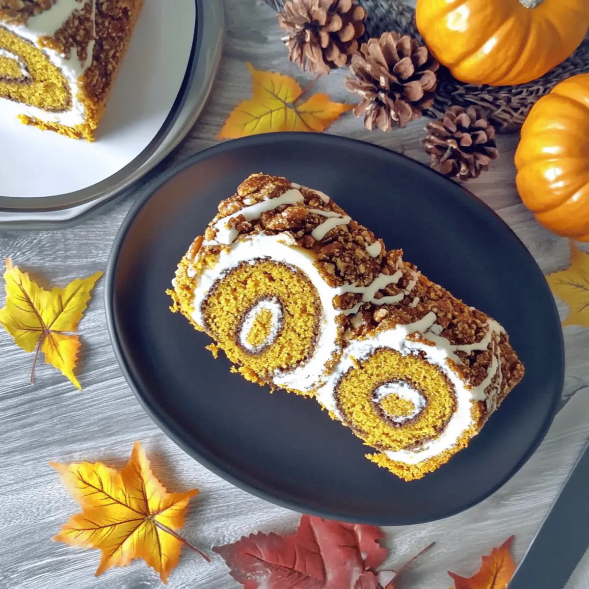 Irresistible Pumpkin Cake Roll With Cream Cheese Filling Delight