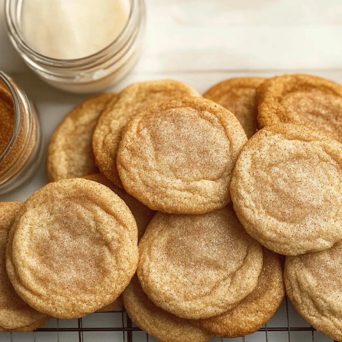 Chewy Snickerdoodles That Melt in Your Mouth