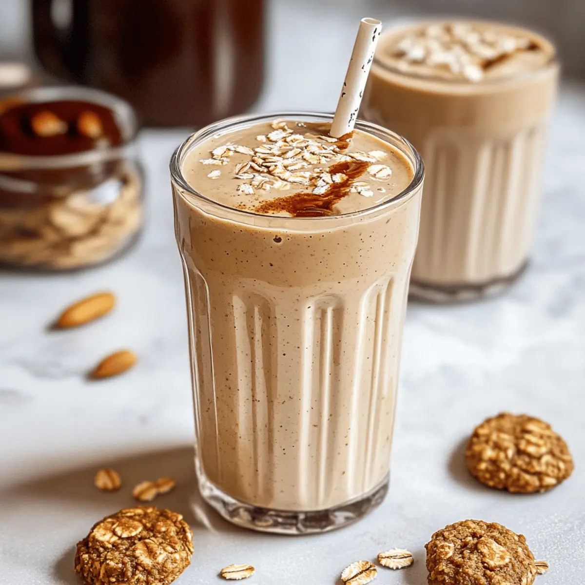 Delicious Salted Peanut Butter Oatmeal Cookie Shake Recipe