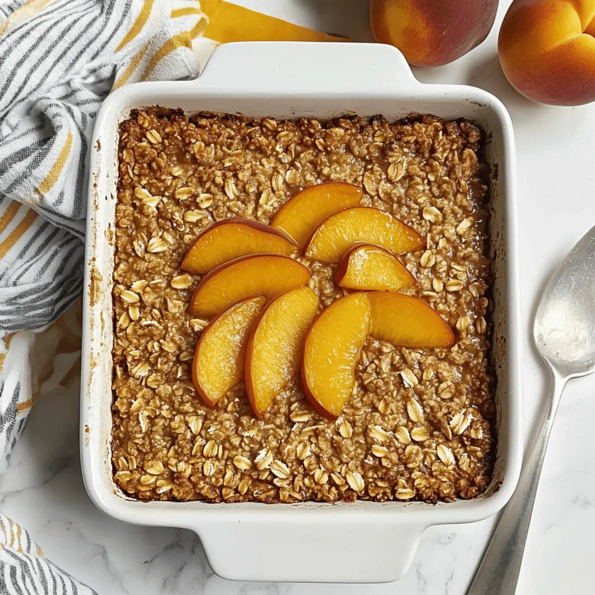 Peach Baked Oatmeal: A Sweet, Cozy Breakfast Delight