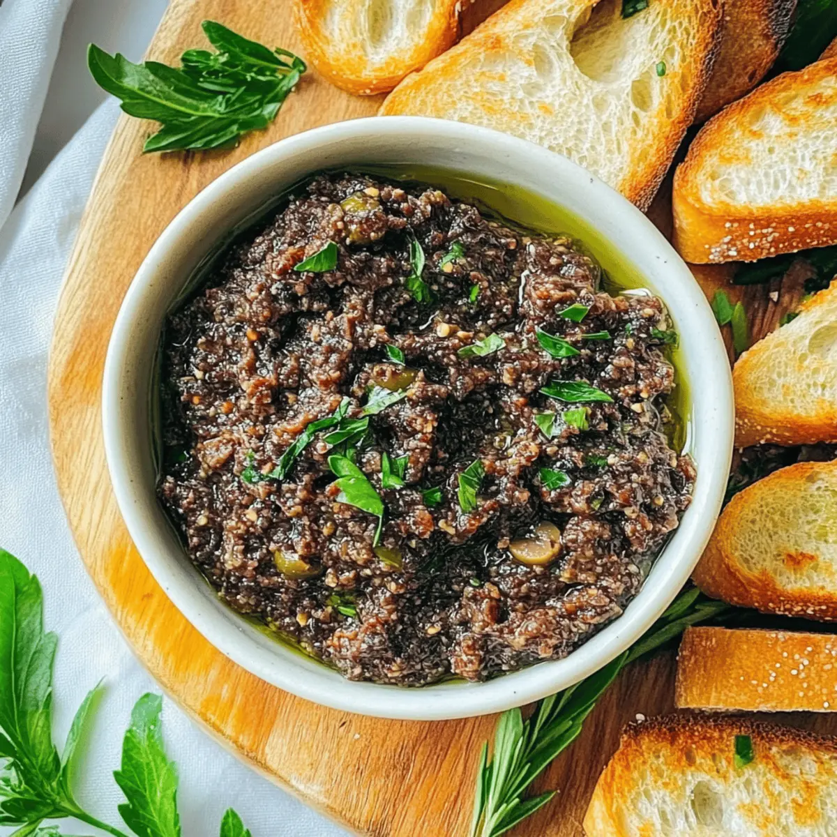 Bold Olive Tapenade: A Flavorful Mediterranean Delight