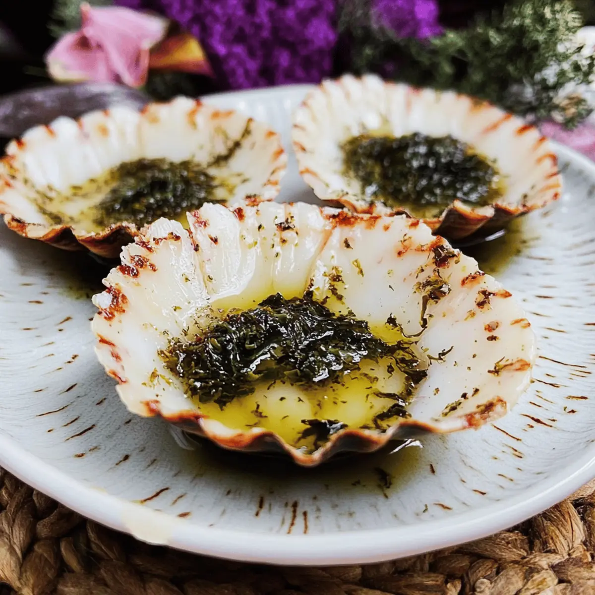 Mermaid Scallops with Seaweed Butter: A Culinary Adventure