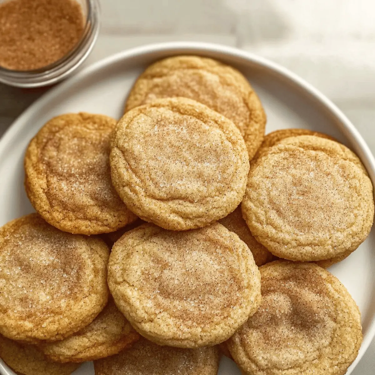 Irresistibly Chewy Snickerdoodles That Will Melt Your Heart