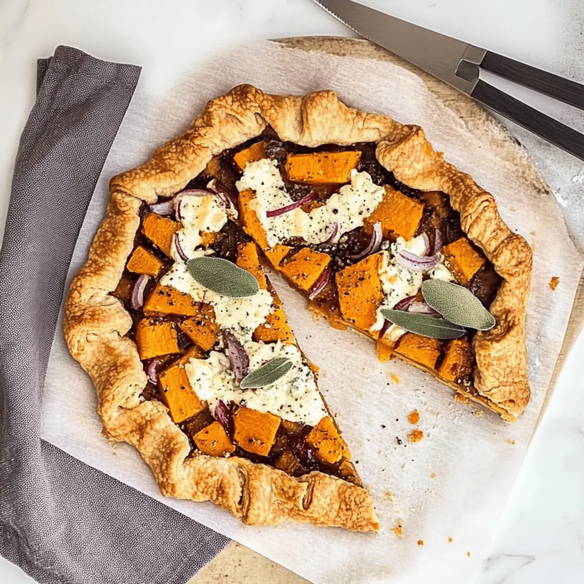 Mouthwatering Butternut Squash Galette for Cozy Fall Evenings