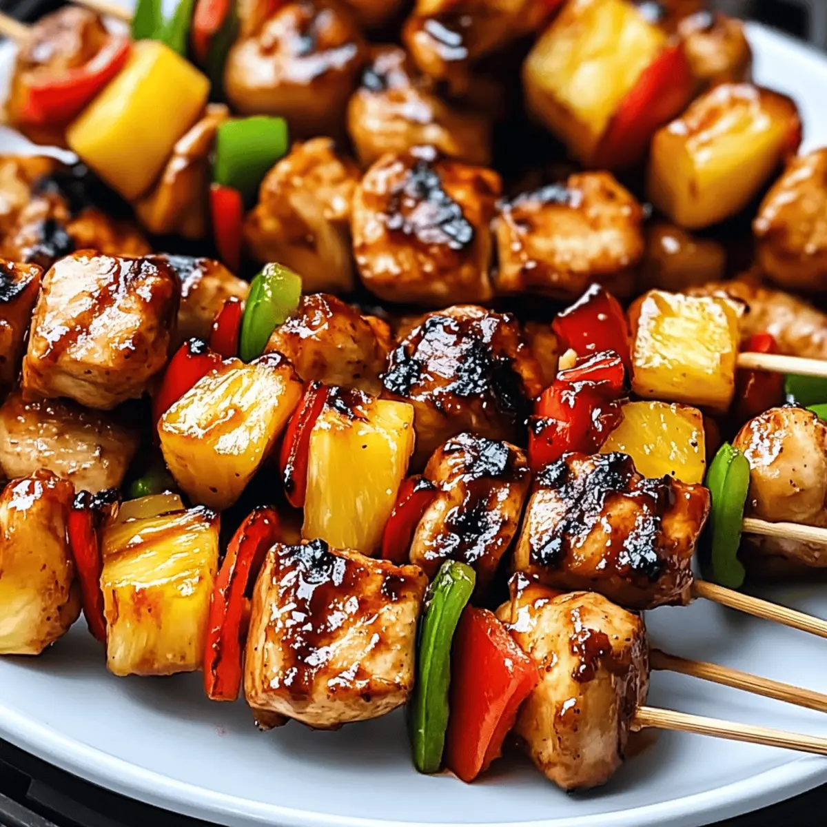 BBQ Pineapple Chicken Kabobs for a Juicy Summer Feast