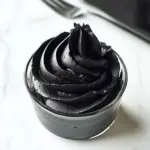 Black Buttercream Frosting