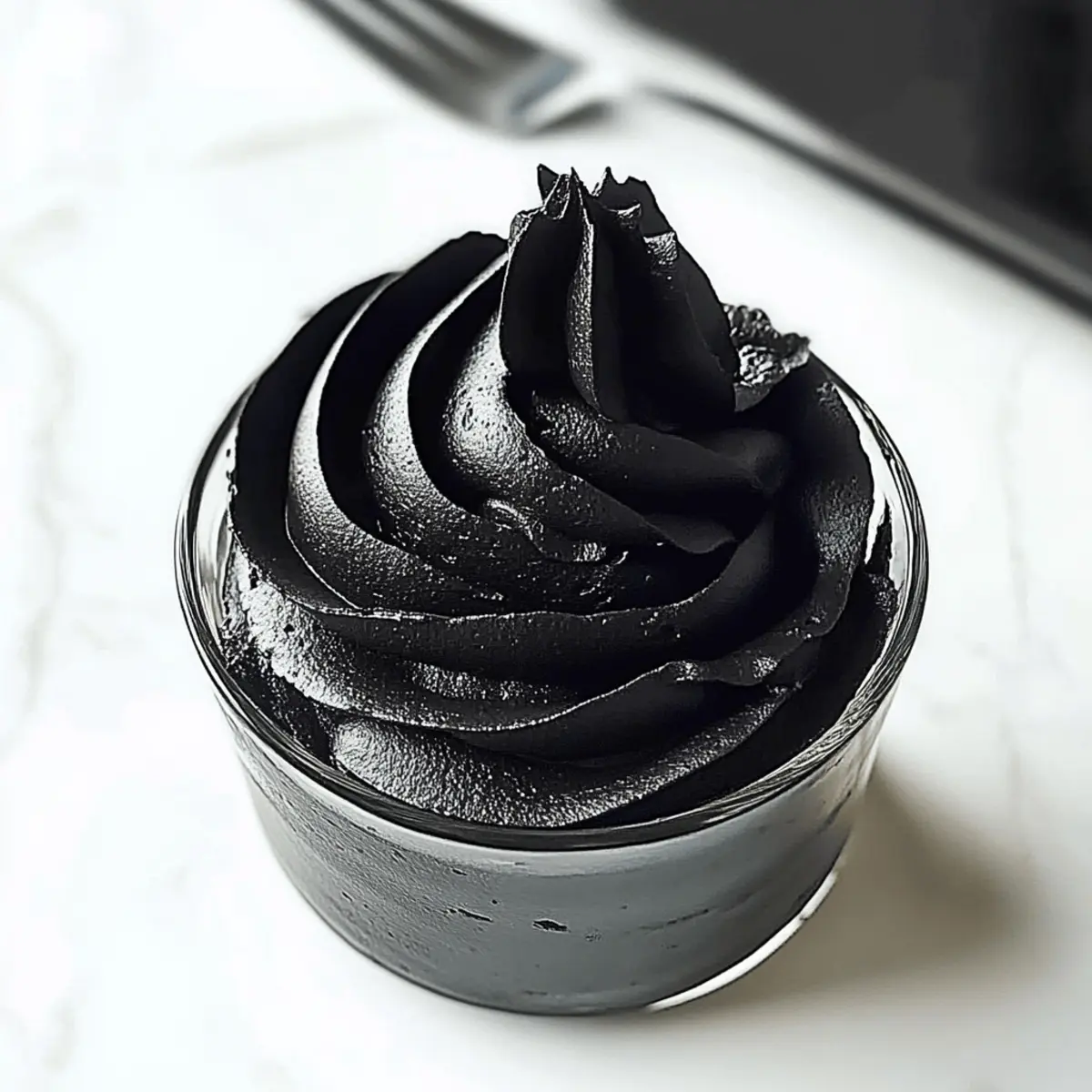 Black Buttercream Frosting That Steals the Show This Halloween