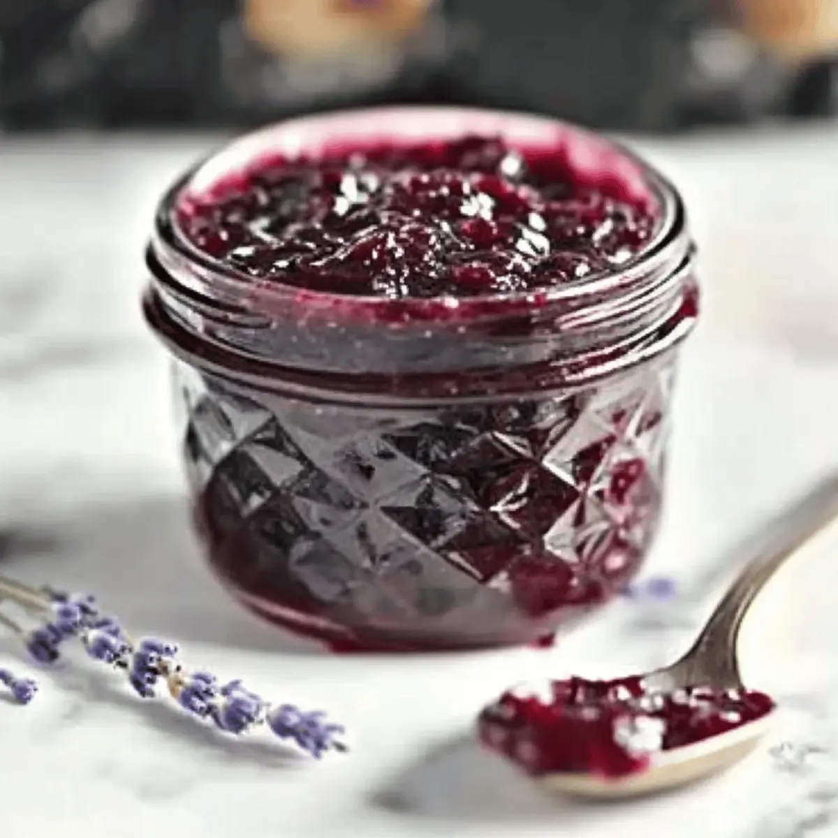 Blueberry Lavender Jam: A Delightful Floral Spread for All