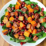 Butternut Squash and Spinach Salad