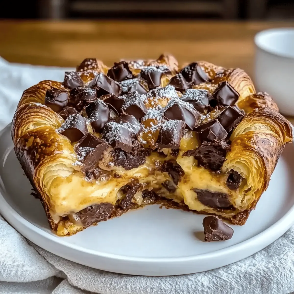 Heavenly Chocolate Croissant Breakfast Bake You’ll Adore