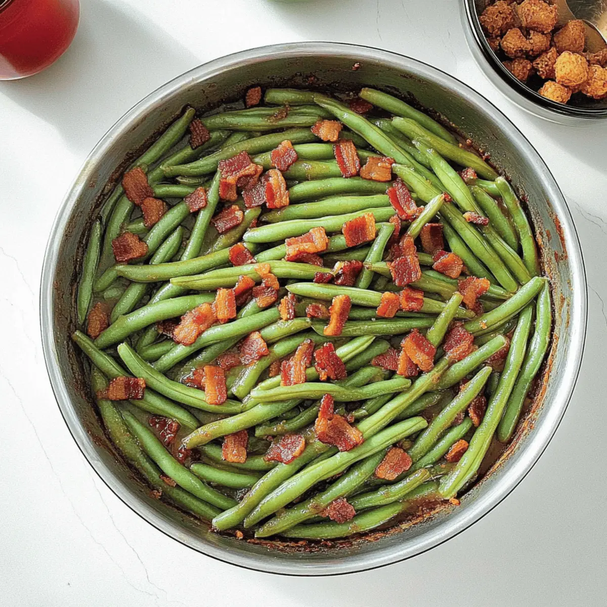 Crack Green Beans: Irresistibly Savory with Crispy Bacon