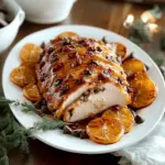 Cranberry Orange Glazed Turkey Breast
