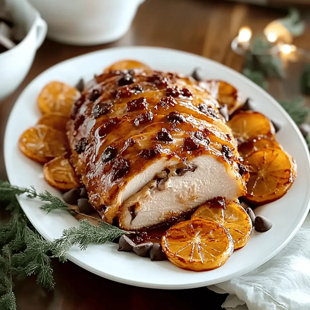 Juicy Cranberry Orange Glazed Turkey Breast for Holiday Cheers