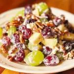Creamy Grape and Apple Salad