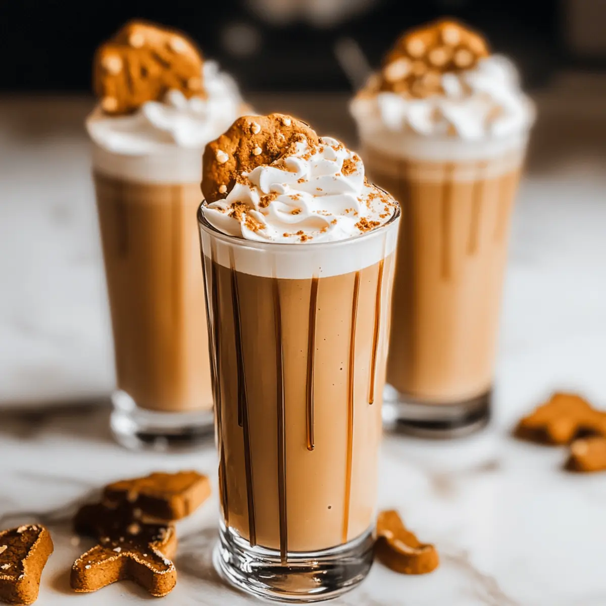 Delicious Gingerbread Coffee Shake for a Cozy Holiday Treat