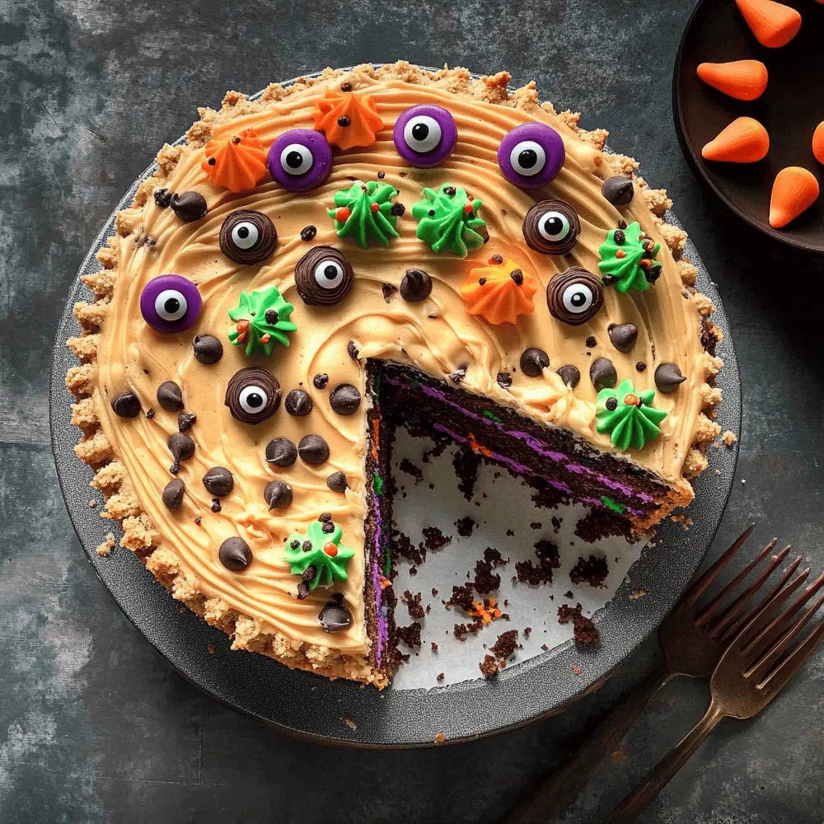 Halloween Cookie Cake: A Spooktacular Sweet Treat for All