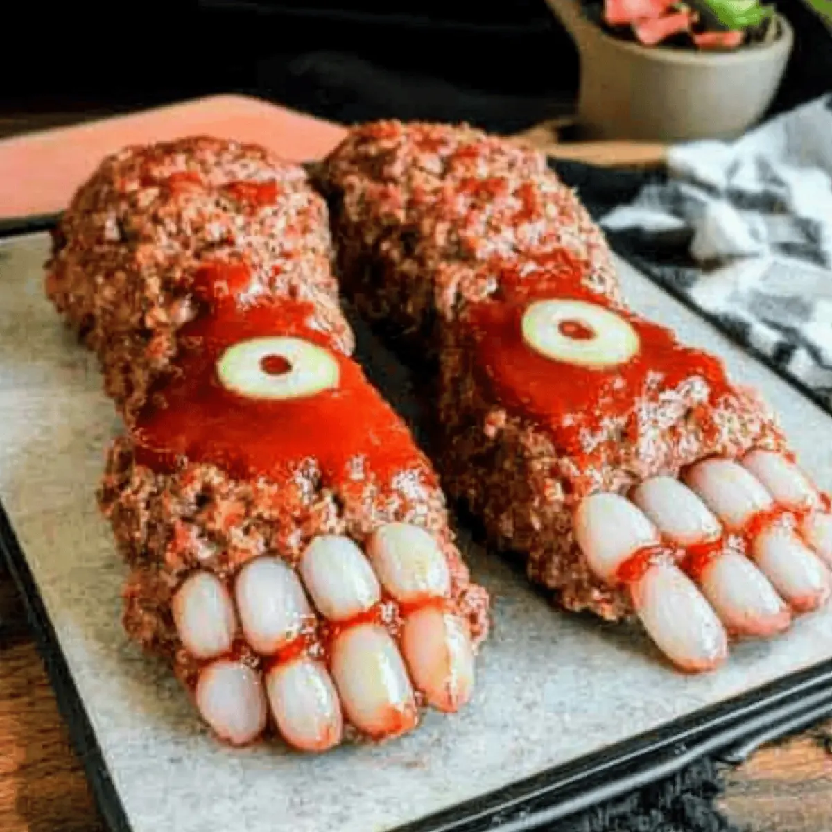 Halloween Feet Loaf Recipe: A Spooky Dinner Delight