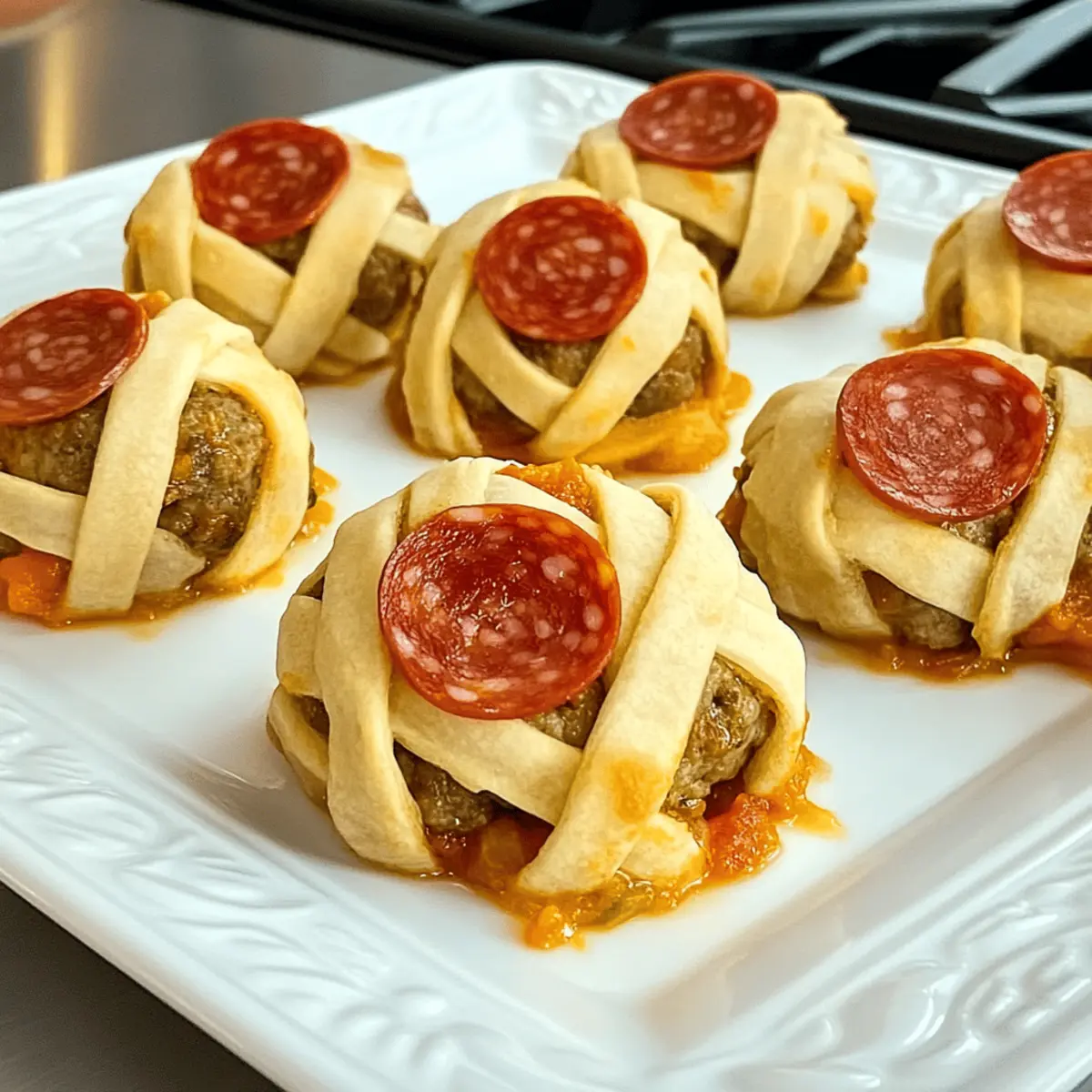 Halloween Mummy Meatballs That Will Thrill Your Party Guests