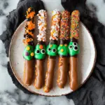 Halloween Pretzel Rods