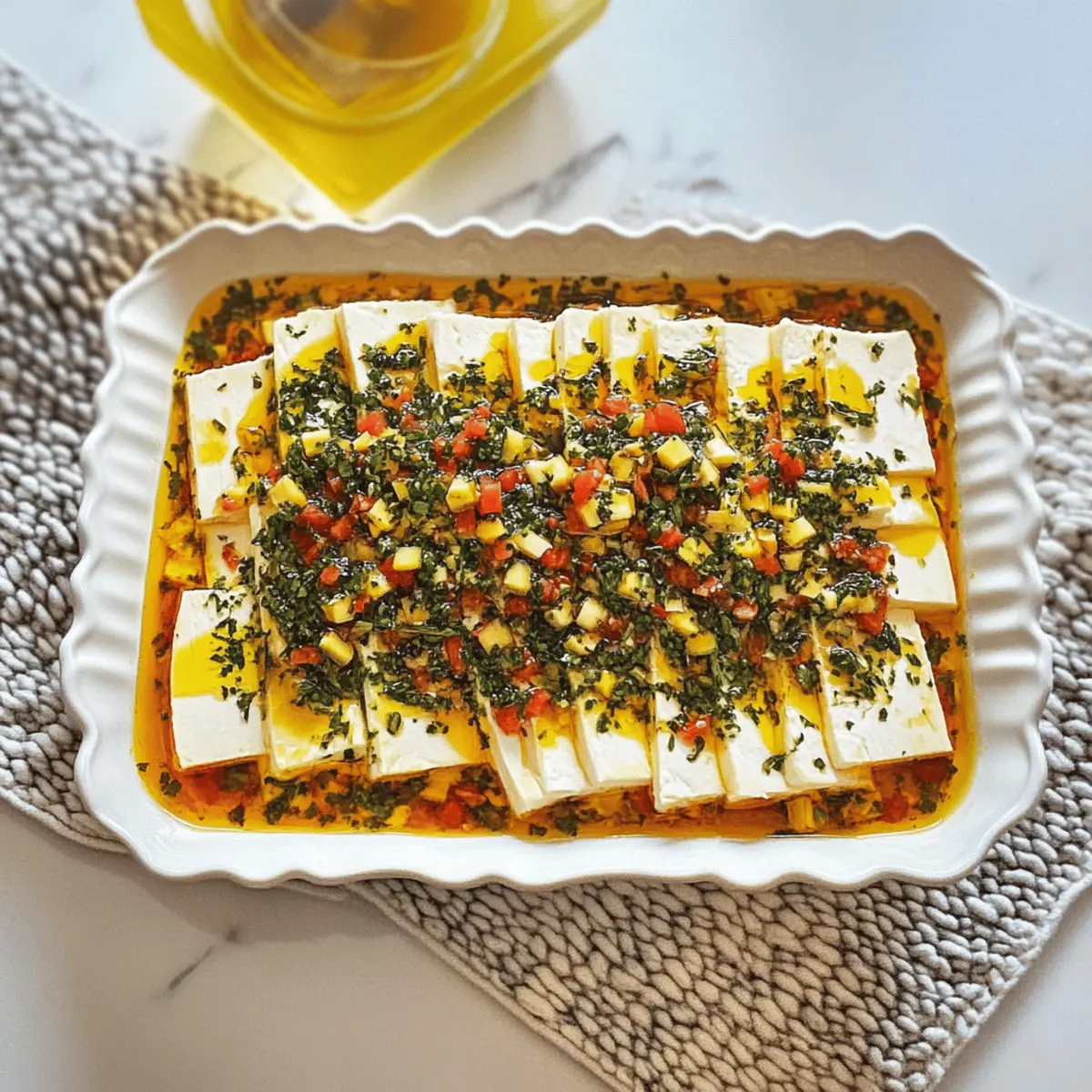 Marinated Cheese: A Flavor-Packed Party Delight