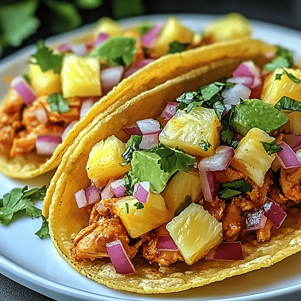 Savor These Flavor-Packed Pineapple Chicken Tacos
