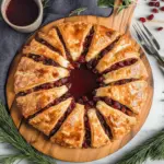 Pineapple Cranberry Brie Wreath