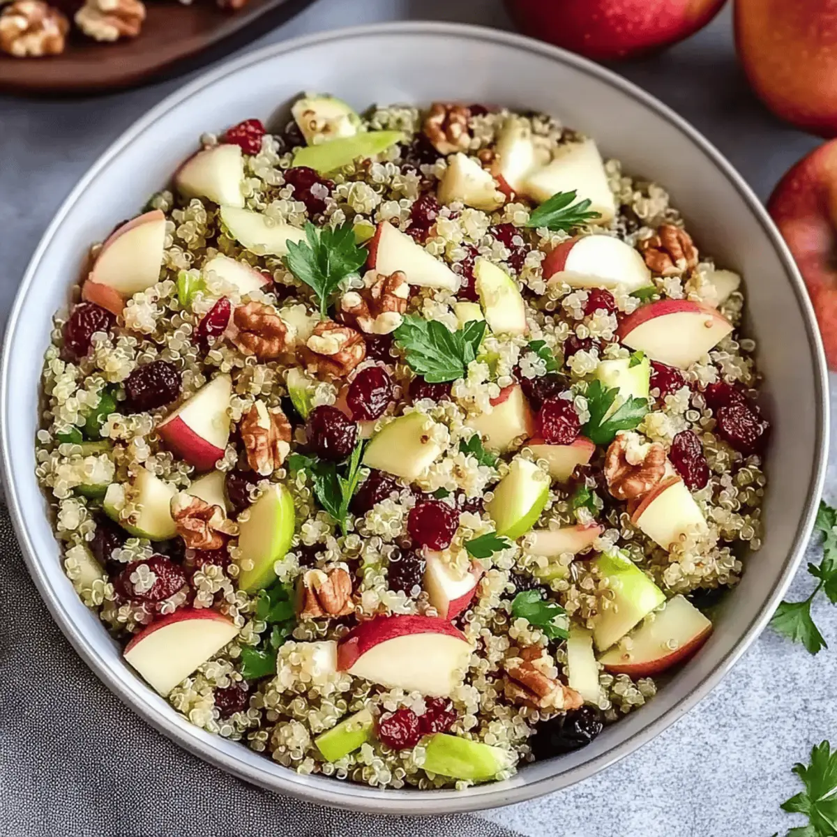 Fresh Quinoa Apple Salad for Quick, Nutritious Meals