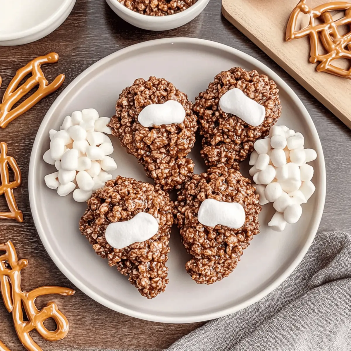 Irresistible Rice Krispie Turkey Legs for a Fun Thanksgiving Treat