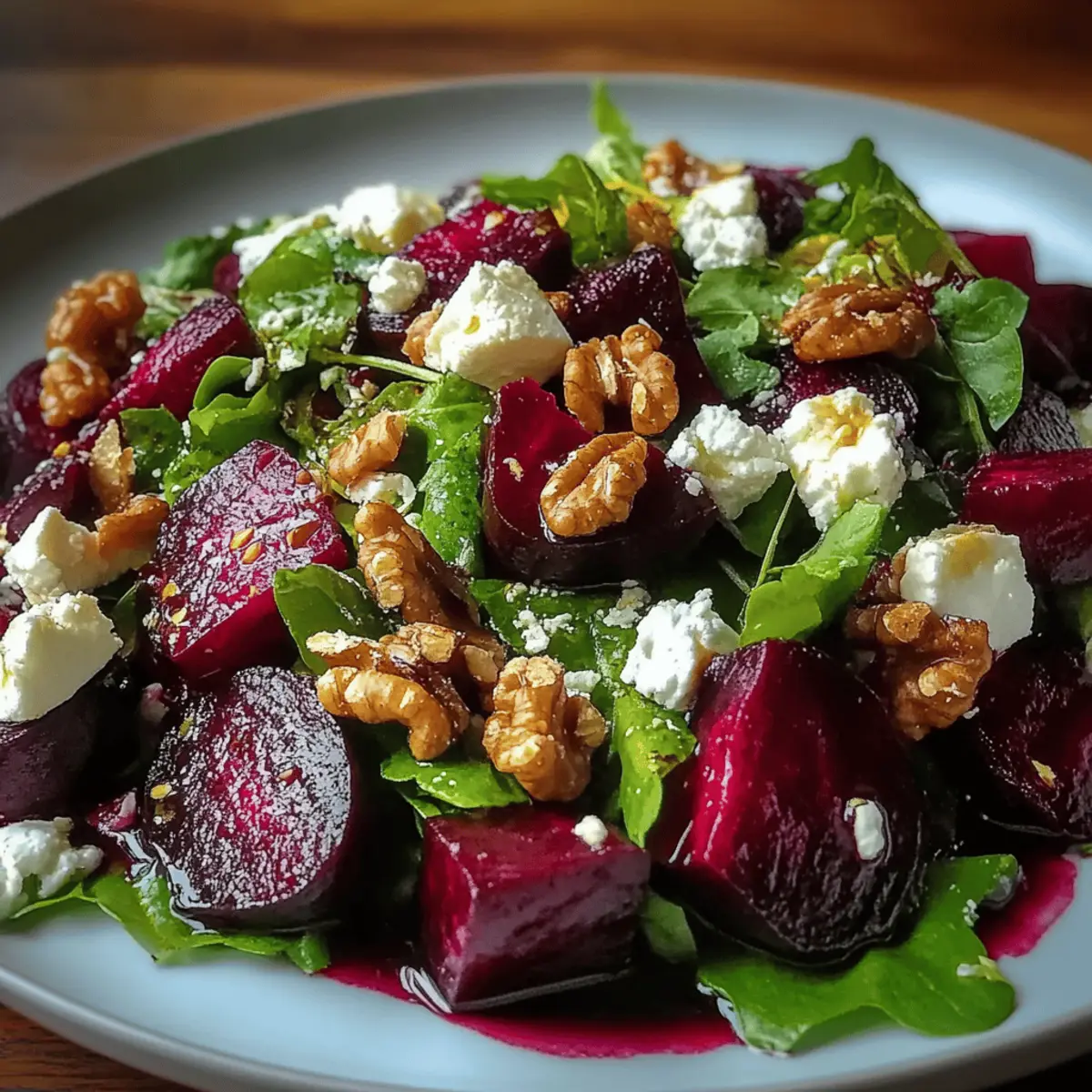 Roasted Beet and Walnut Salad That Will Brighten Your Day