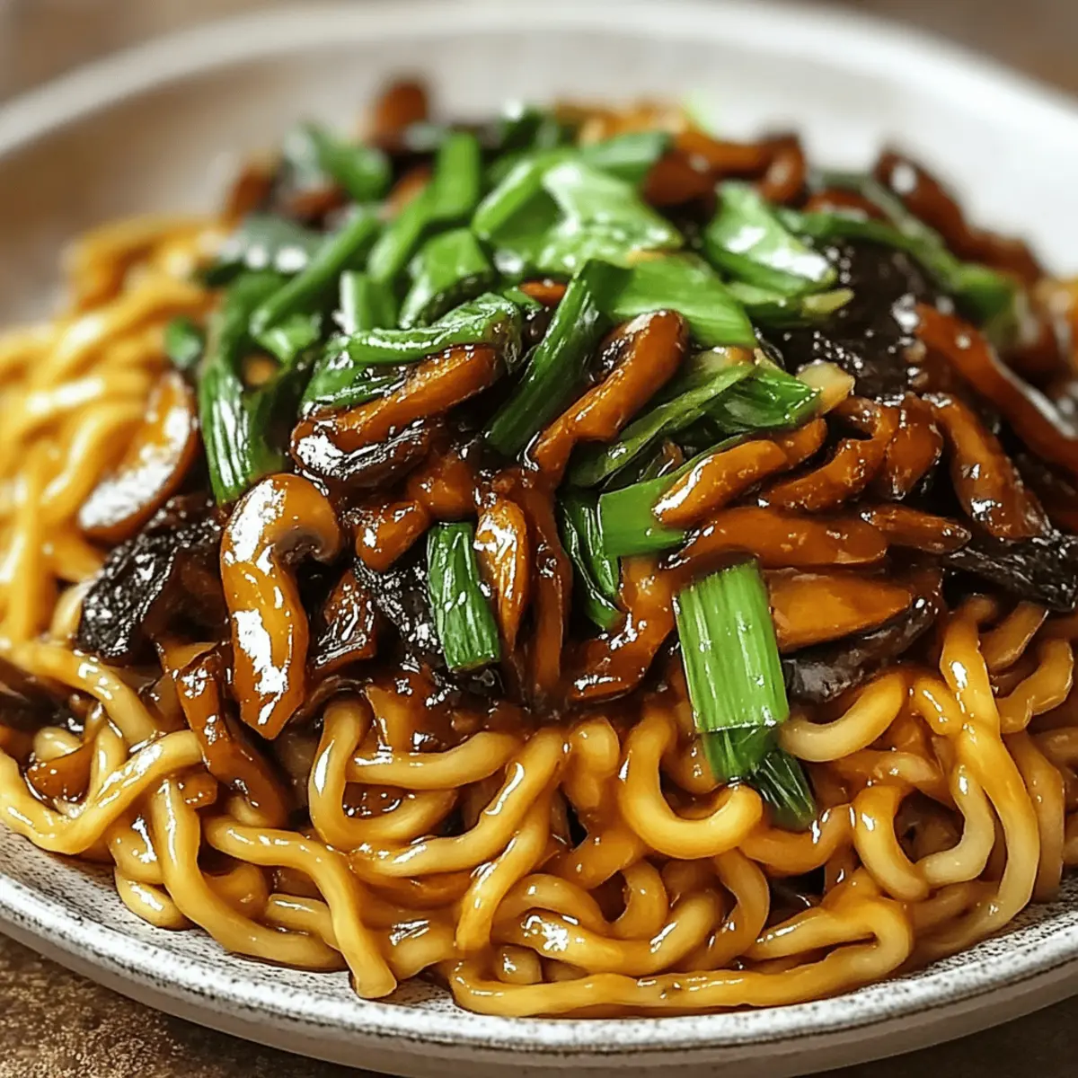 Savory Shanghai Fried Noodles: Quick Homemade Happiness