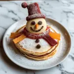 Snowman Pancakes