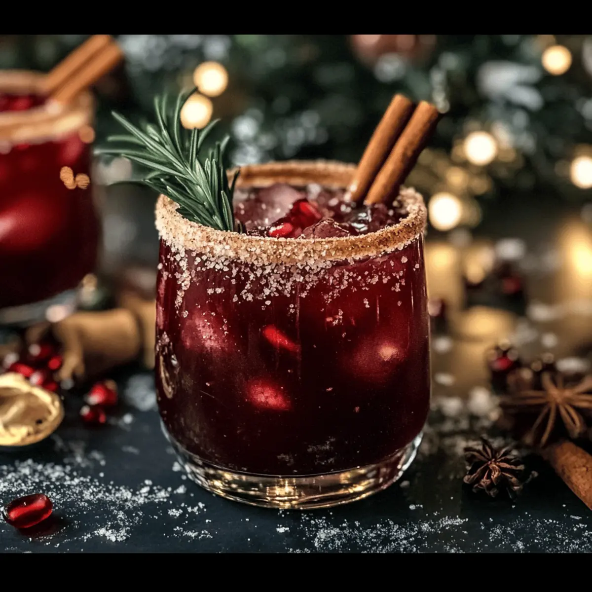 Spiced Christmas Margarita for a Festive Holiday Cheer