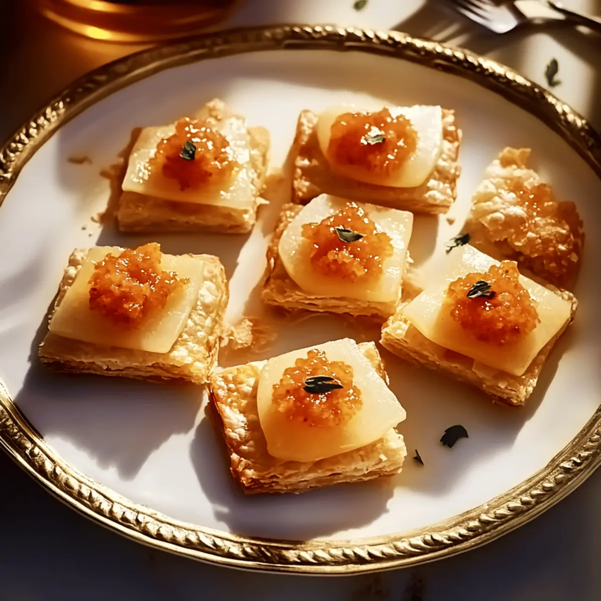 Irresistible Spicy Pear-And-Cheddar Bites for Any Occasion