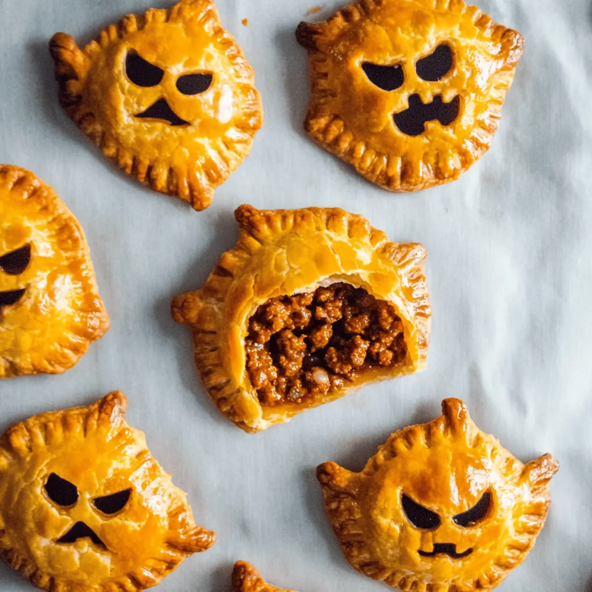 Spooky Chorizo Hand Pies for a Fun Halloween Treat